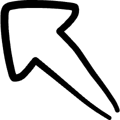 Keyboard Arrow Top Left 1 Icon from Freehand Set