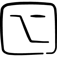 Keyboard Option Button Icon from Freehand Set