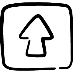 Keyboard Shift Button Icon from Freehand Set