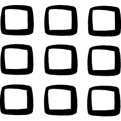 Layouts Modules Icon from Freehand Set