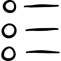 Lists Bullets Icon from Freehand Set
