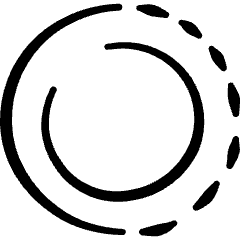 Loading Circles Icon from Freehand Set