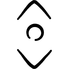 Move Scroll Vertical Icon from Freehand Set