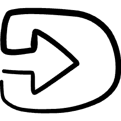 Navigation Arrow Right 1 Icon from Freehand Set