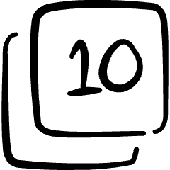 Paginate Filter 10 Icon from Freehand Set