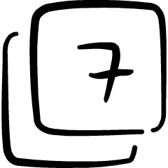 Paginate Filter 7 Icon from Freehand Set