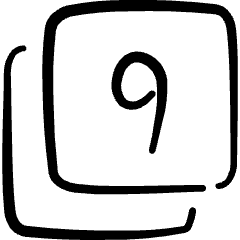 Paginate Filter 9 Icon from Freehand Set