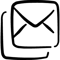 Paginate Filter Mail Icon from Freehand Set