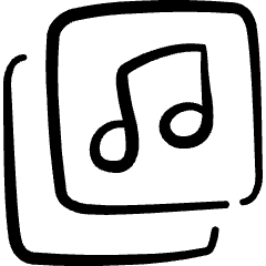 Paginate Filter Music Icon from Freehand Set
