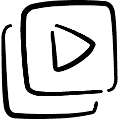Paginate Filter Video Icon from Freehand Set
