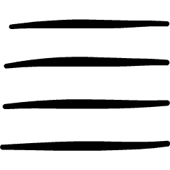 Paragraphs Justified Align Icon from Freehand Set