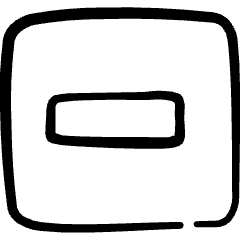 Remove Subtract Square 2 Icon from Freehand Set