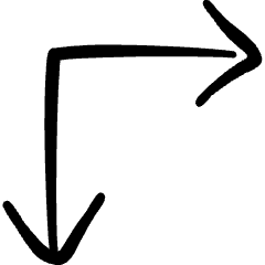 Resize Arrow Corner Icon from Freehand Set