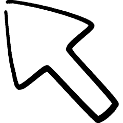Select Cursor Arrow Icon from Freehand Set