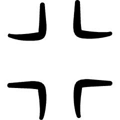 Select Invert Frame Icon from Freehand Set