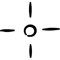 Select Target Crosshair 2 Icon from Freehand Set
