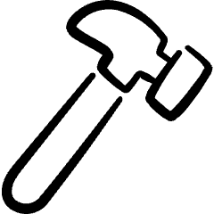 Settings Hammer 1 Icon from Freehand Set