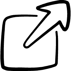 Share Forward Icon from Freehand Set