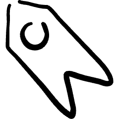 Tags 1 Icon from Freehand Set