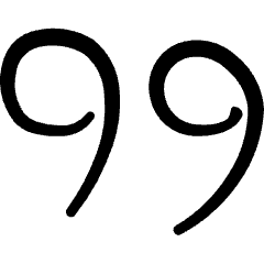 Text Formating Close Quote Icon from Freehand Set