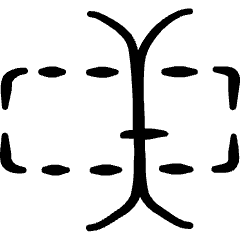 Text Formating Input Area Icon from Freehand Set