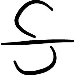 Text Formating Strike Through Icon from Freehand Set
