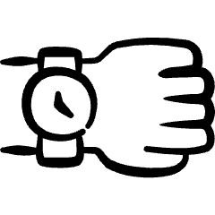 Time Wrist Watch 1 Icon from Freehand Set