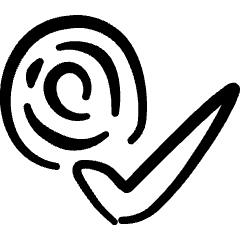 Touch Id Fingerprint Approved Icon from Freehand Set