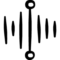 Voice Id Waves Icon from Freehand Set