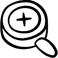 Zoom In Magnifier Icon from Freehand Set