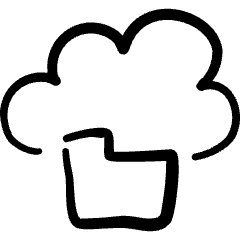 Cloud Folder Icon from Freehand Set