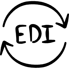 Data Transfer Edi Reload Icon from Freehand Set