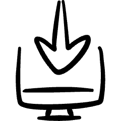Download Monitor Icon from Freehand Set