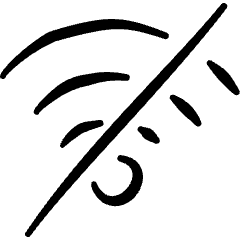 Wifi Off Icon from Freehand Set
