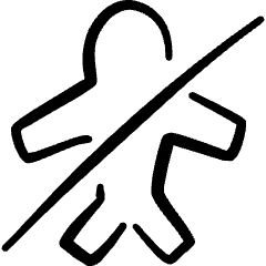 Wireless Airplane Mode Off Icon from Freehand Set