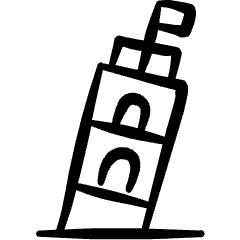 Landmark Pisa Tower Icon from Freehand Set