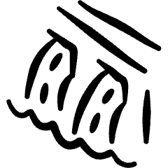 Various Building Dam 1 Icon from Freehand Set