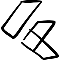 Front End Developer Tool Flutter Icon from Freehand Set