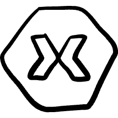 Front End Developer Tool Xamarin Icon from Freehand Set