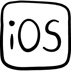 Os Operating System Ios Icon from Freehand Set
