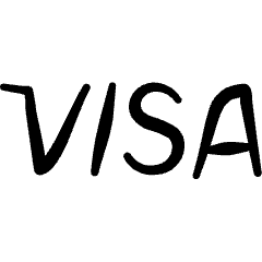 Payment Visa Icon from Freehand Set