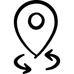 Sync Location Icon from Freehand Set
