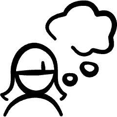 Messages People Woman Bubble 1 Icon from Freehand Set