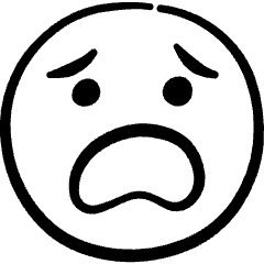 Smiley Disapointed 1 Icon from Freehand Set