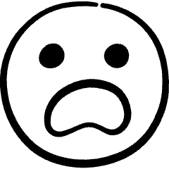 Smiley Mad 1 Icon from Freehand Set