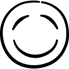 Smiley Smile Icon from Freehand Set