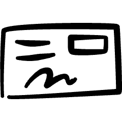 Cash Payment Sign 1 Icon from Freehand Set