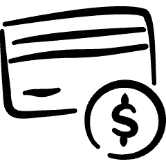 Credit Card Dollar 1 Icon from Freehand Set