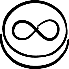 Crypto Currency Infinitecoin Icon from Freehand Set