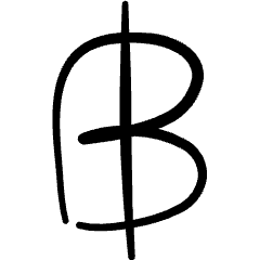 Currency Bath Symbol Icon from Freehand Set